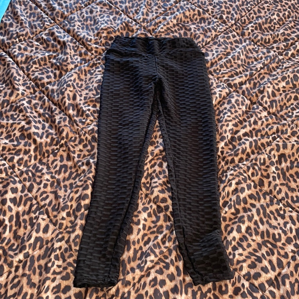 High Waist Tummy Control Workout Ruched Butt Lifting Stretchy Legging